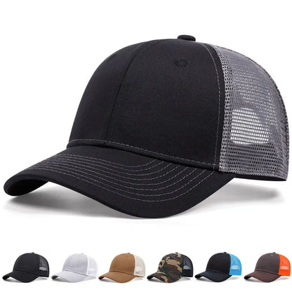 Ventilate Mesh Baseball Caps For Women Men