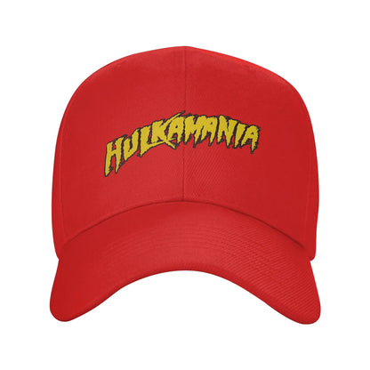 Hulkamania Hulk Hogan Wrestling Hat Adult Sport Baseball Caps