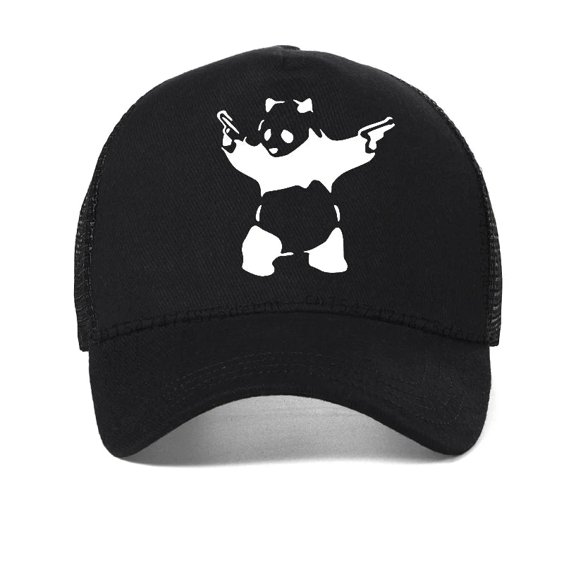 WWF Wrestling Panda Comedy Baseball Cap