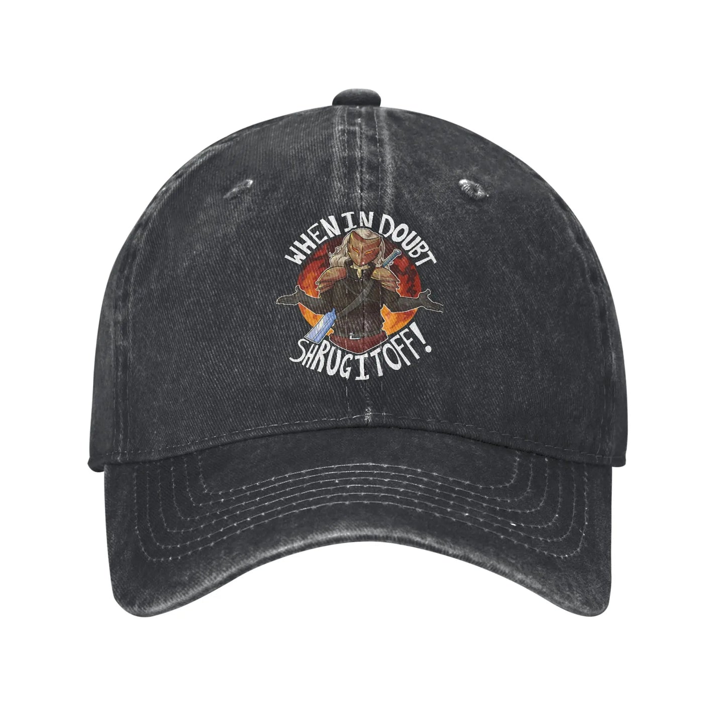 Washed Baseball Cap Slay the Spire 2 Games Baseball Caps