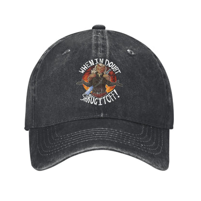 Washed Baseball Cap Slay the Spire 2 Games Baseball Caps