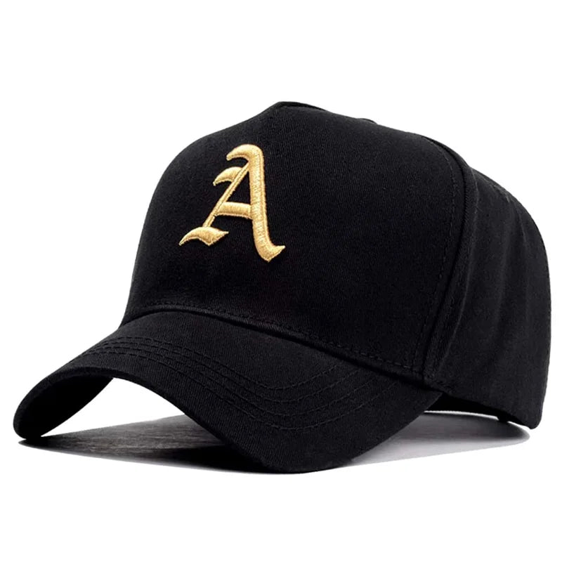 Summer Men Baseball Cap Letter A Embroidery