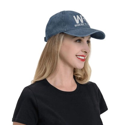 WTF Where's The Fish Hat Women Baseball Hat
