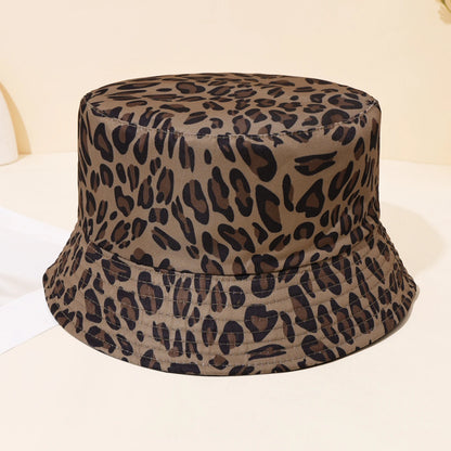Personalized Hip-Hop Leopard Print Retro Bucket Hat