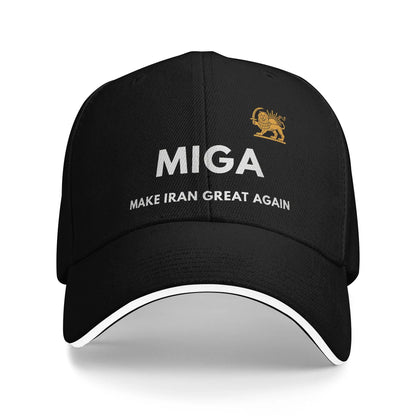 MIGA Make Iran Great Again Casual Baseball Cap