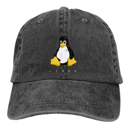 LINUX Hip Hop Caps Computer Programmer Baseball Cap