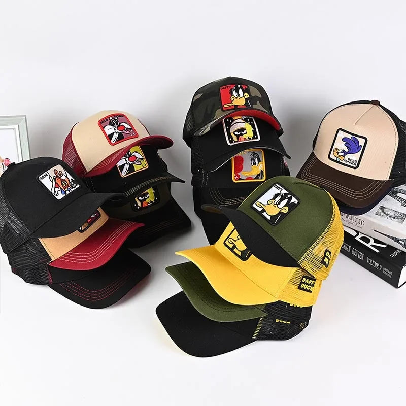 New Brand Anime BUNNY TAZ DUCK Cotton Baseball Cap