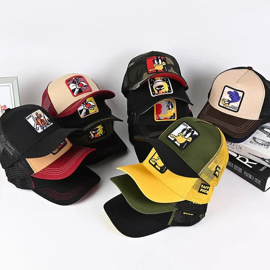 New Brand Anime BUNNY TAZ DUCK Cotton Baseball Cap
