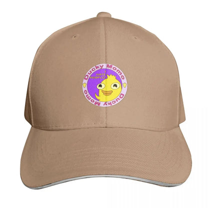 Ducky Momo I Hate People Baseball Cap