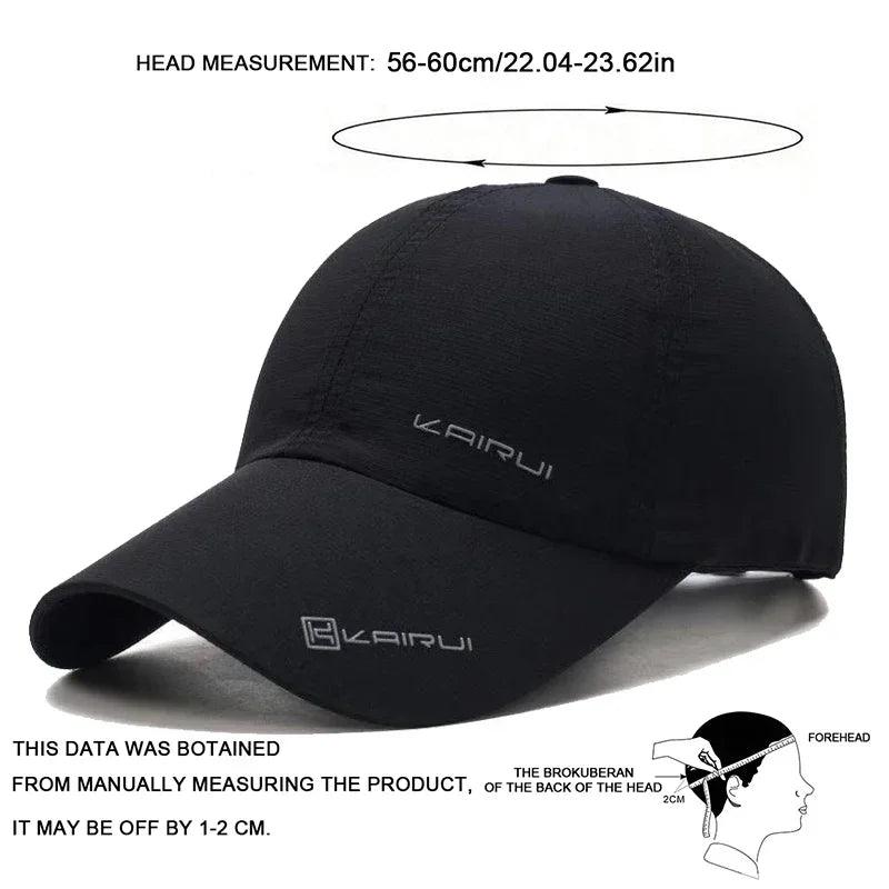 Unisex Breathable And Quick Drying Baseball Caps