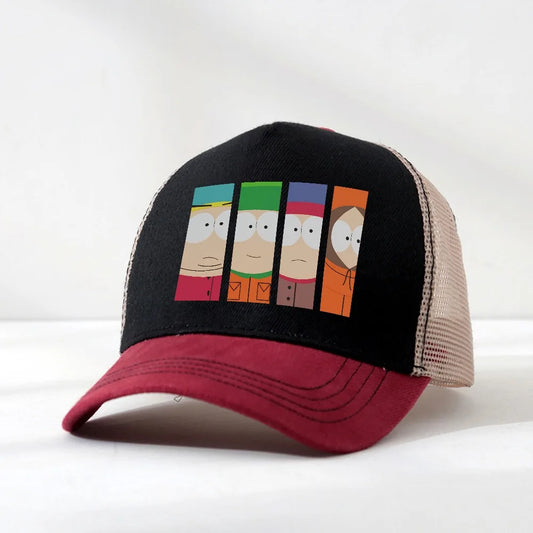 Crazy South Park hat Men Women Funny Cartoon Cute Comic Baseball Cap