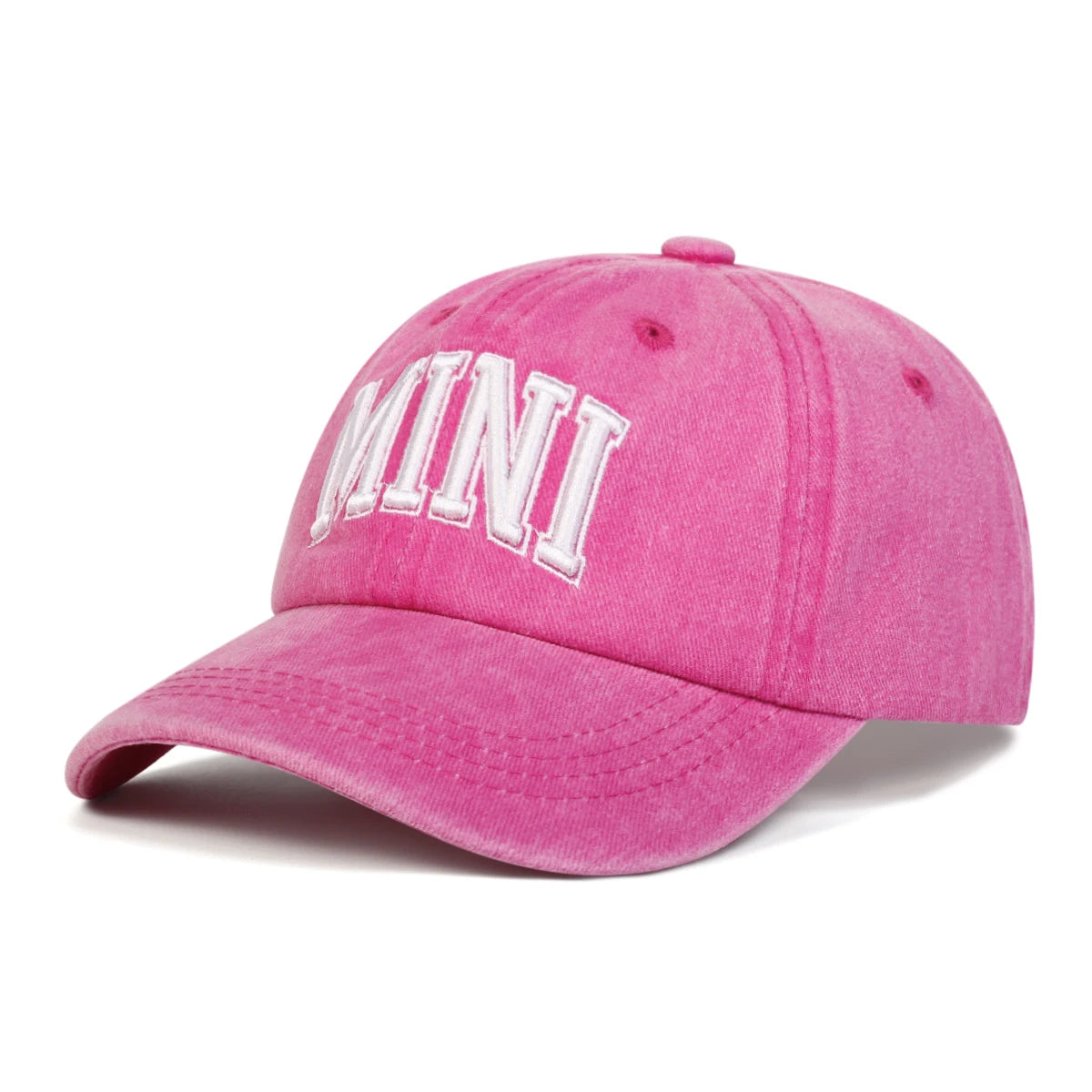 Unisex Parent Child 3D MAMA/MINI Embroidery Wash Baseball Caps Spring Autumn