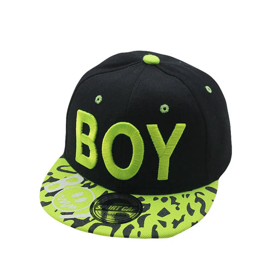 New Fashion Summer Kids Snapback Cap Adjustable Boys Outdoor