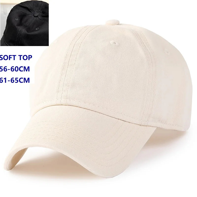 Oversize XXL 100% Cotton Baseball Cap