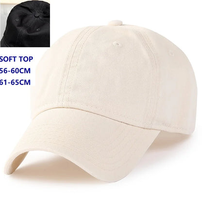 Oversize XXL 100% Cotton Baseball Cap