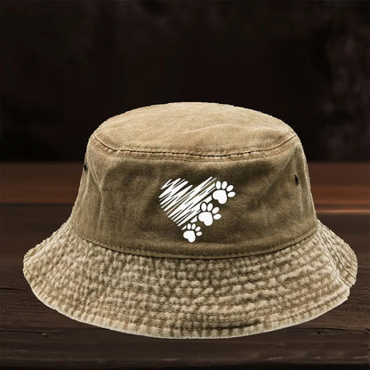 Foldable Washed Fisherman Hat Bucket Hat