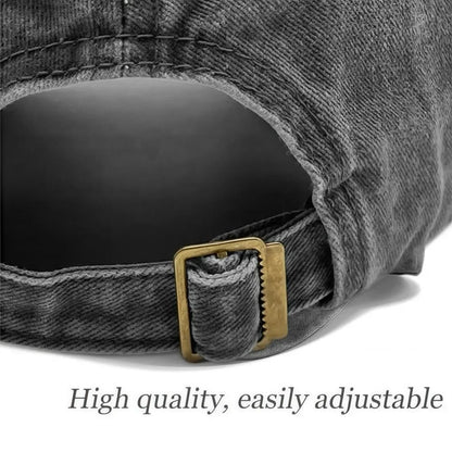 Trend Embroidery Cat Baseball Cap Adjustable Breathable Feral Trucker Hat