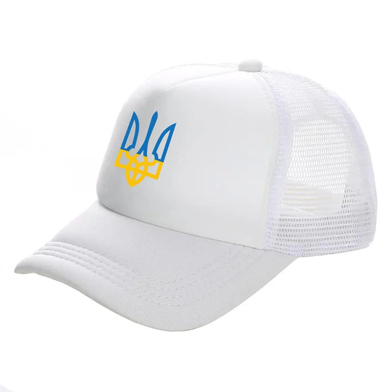 Ukraine Hat Baseball Cap Cool Summer Unisex Mesh Net Caps