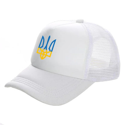 Ukraine Hat Baseball Cap Cool Summer Unisex Mesh Net Caps
