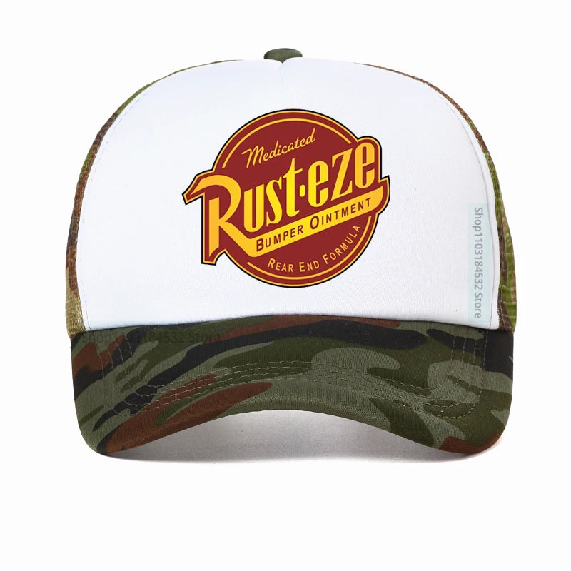Lightning McQueen Rusteze Funny Baseball Cap