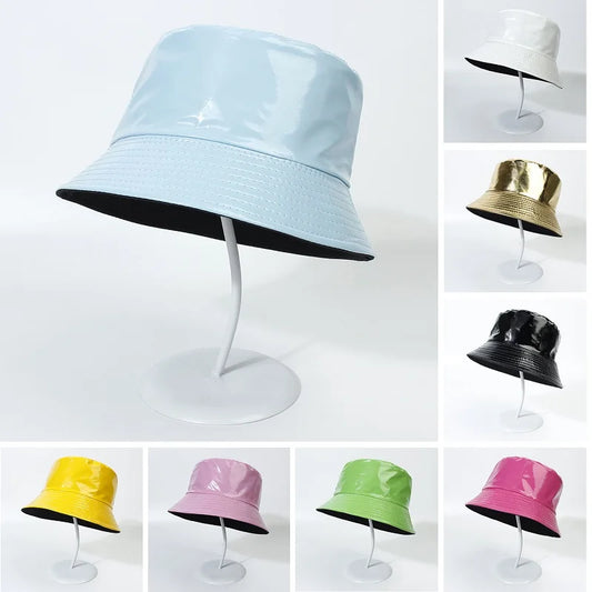 Fashion Shiny Hip Hop Bucket Hat