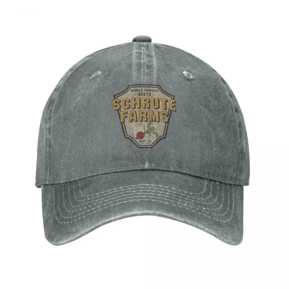 Hip Hop Baseball Cap Snapback Hat Dwight Schrute Farms The Office Spring Summer Cap