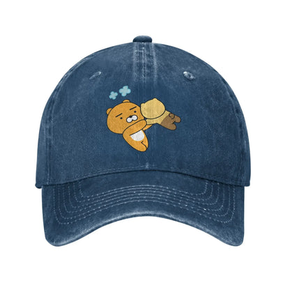 New KaKao Friends Choonsik Is A Homebody Edition Casual Baseball Cap