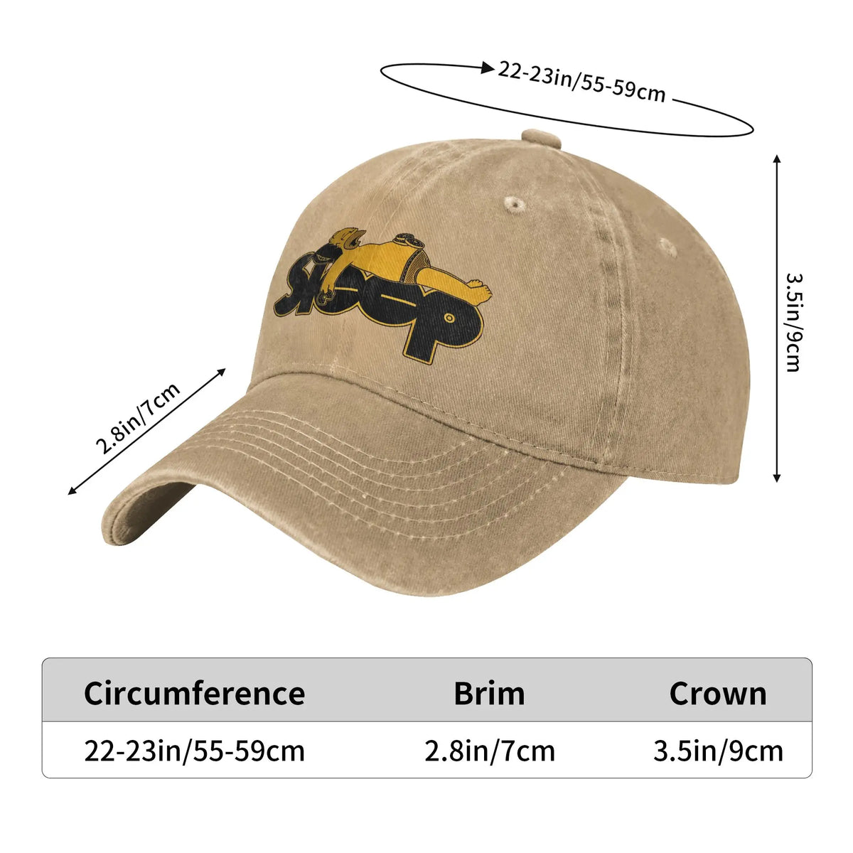 Sleeping The S-simpsons Cartoon Sun Baseball Cap