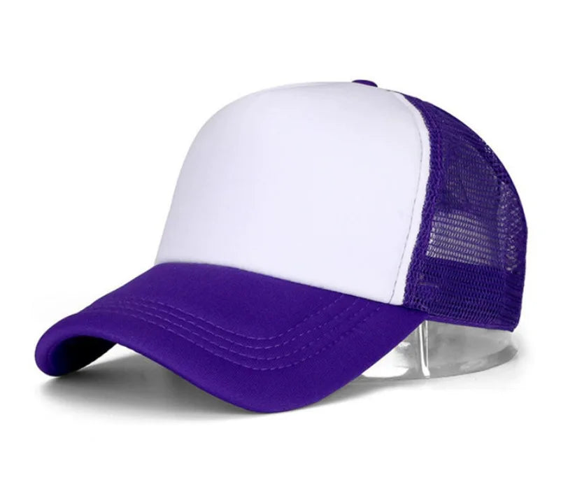 Unisex Cap Men Casual Plain Mesh Baseball Cap