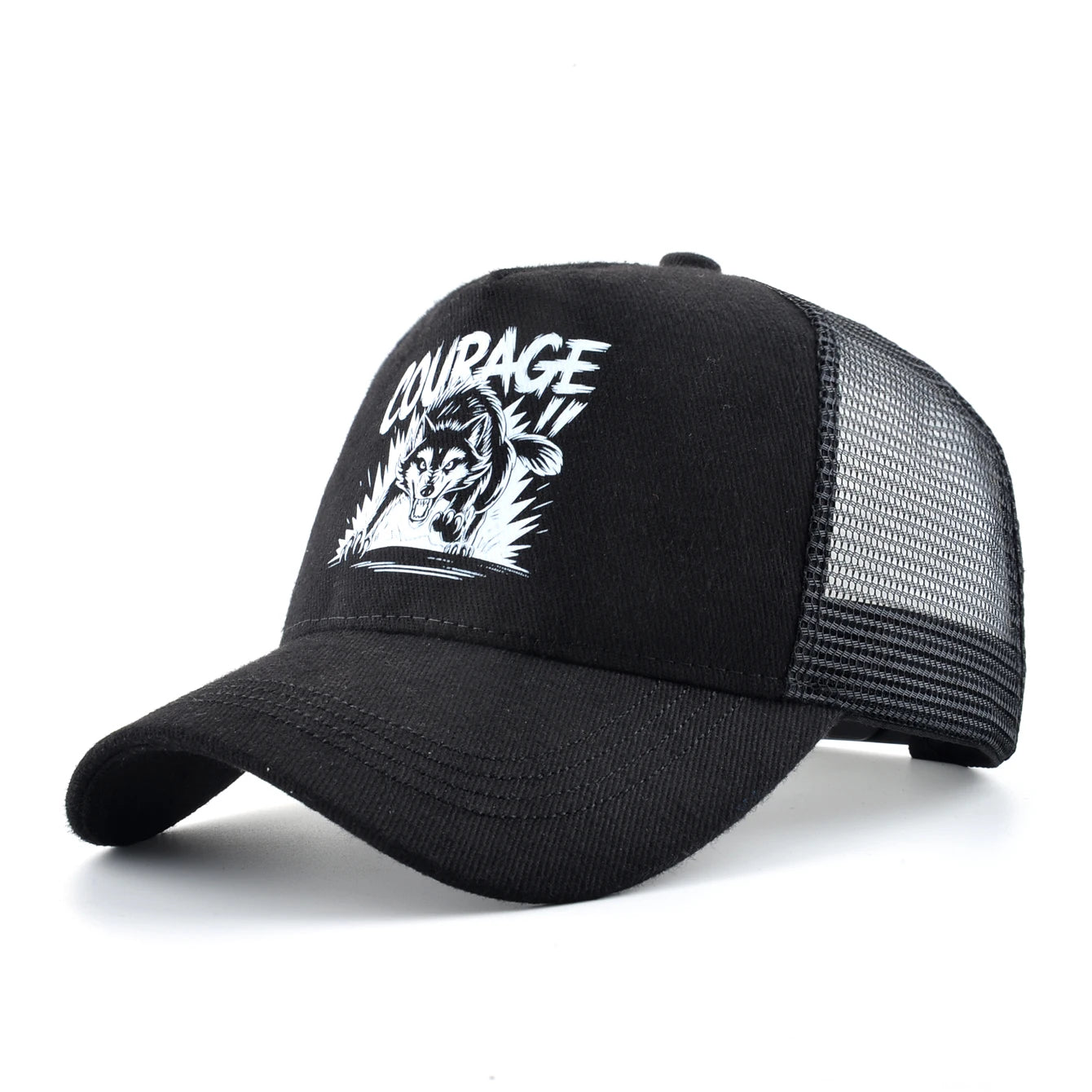 Unisex Baseball Cap Summer Breathable Mesh Trucker Cap Men Women
