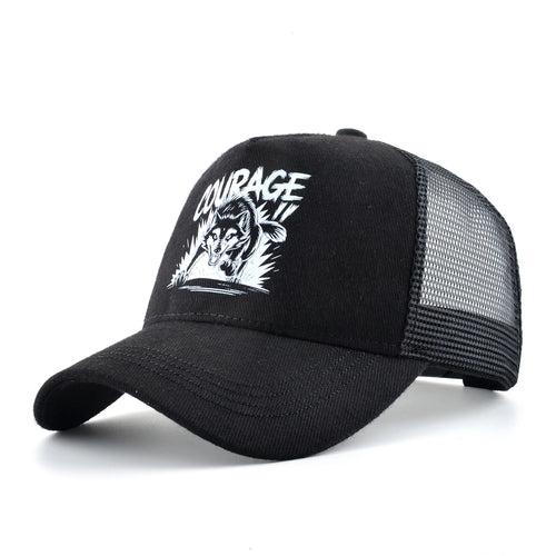 Unisex Baseball Cap Summer Breathable Mesh Trucker Cap Men Women