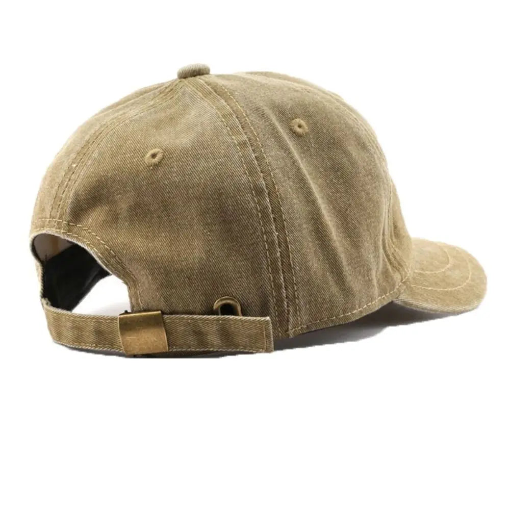 Fashion Solid Color Short Brim Baseball Cap