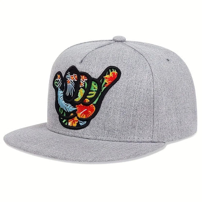Fashion Hip Hop Baseball Cap personality Finger Embroidery Trucker Caps Cotton Snapback hat