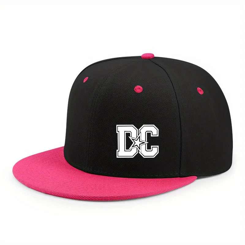 Unisex Letter Print Hip-hop Snapback Cap