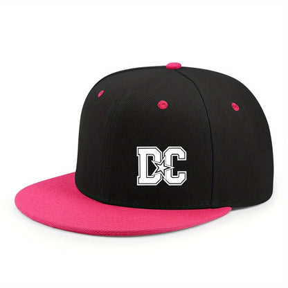 Unisex Letter Print Hip-hop Snapback Cap