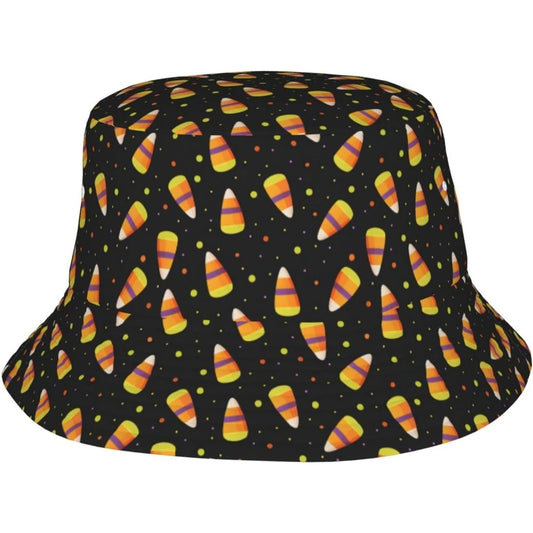 Halloween Bucket Hat Funny Hat Cartoon Mummy Ghost Hats Party Cap