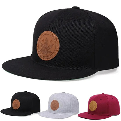 New Baseball Cap Maple Leaf Man Women Snapback Caps Hip Hop Hats For Men