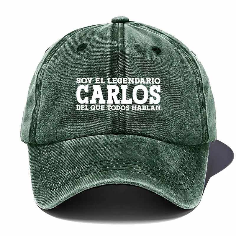 Carlos Sloganel Classic Legendary Baseball Cap