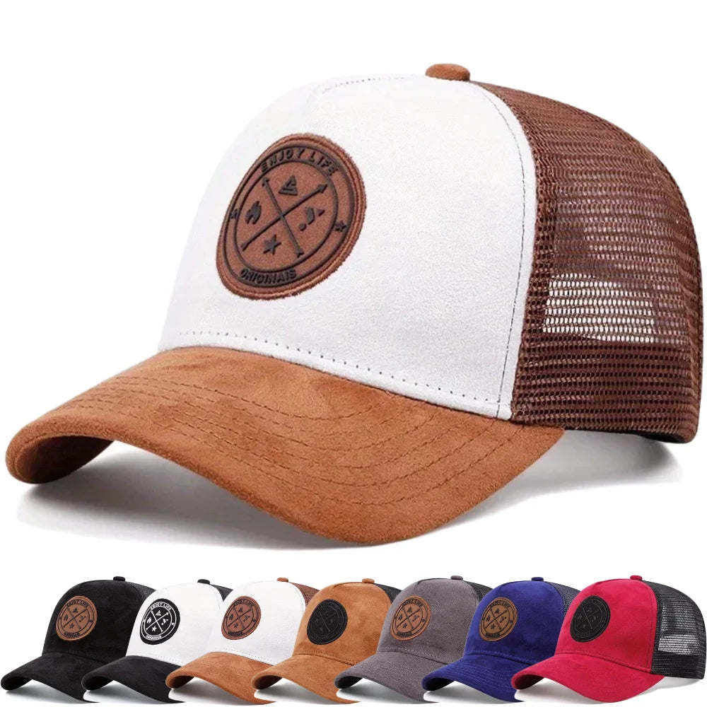 Unisex Fashion Cap ENJOY LIFE Letter Patch Baseball Caps