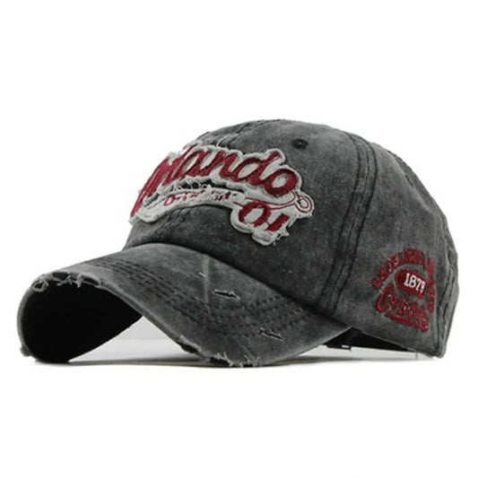 Spring And Autumn/Summer Broken Hole Baseball Hat Retro Men's Women's