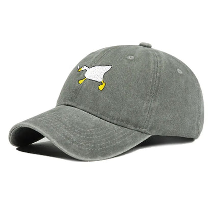 Baseball Hat With Goose Pattern Trendy Duck Tongue Hat