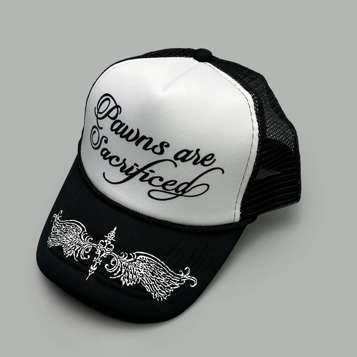 New Unisex Personal Printed Letters Wing Baseball Hats