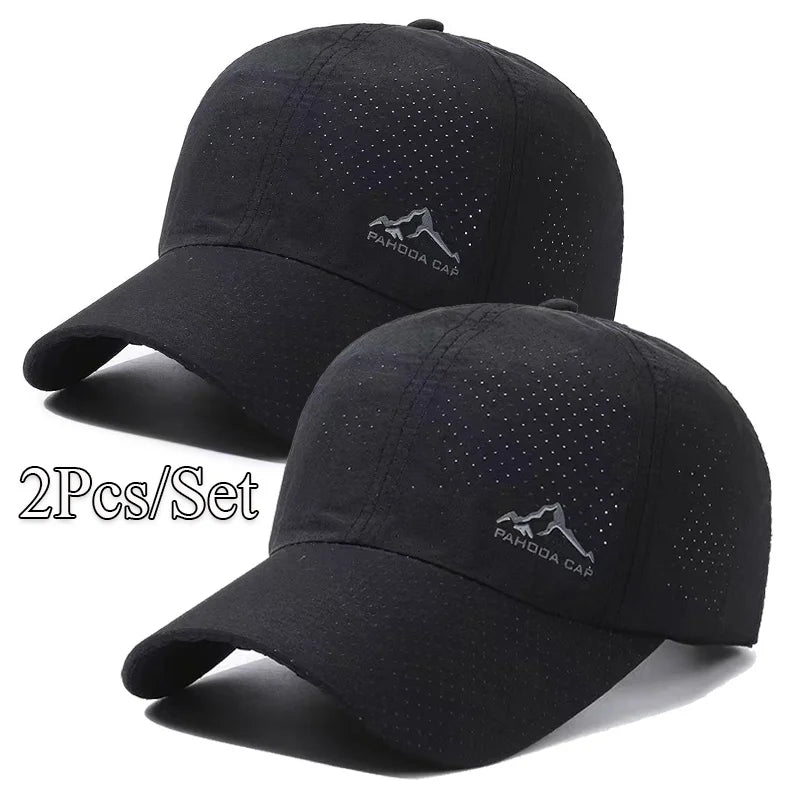 Baseball Cap Snow Mountain Logo