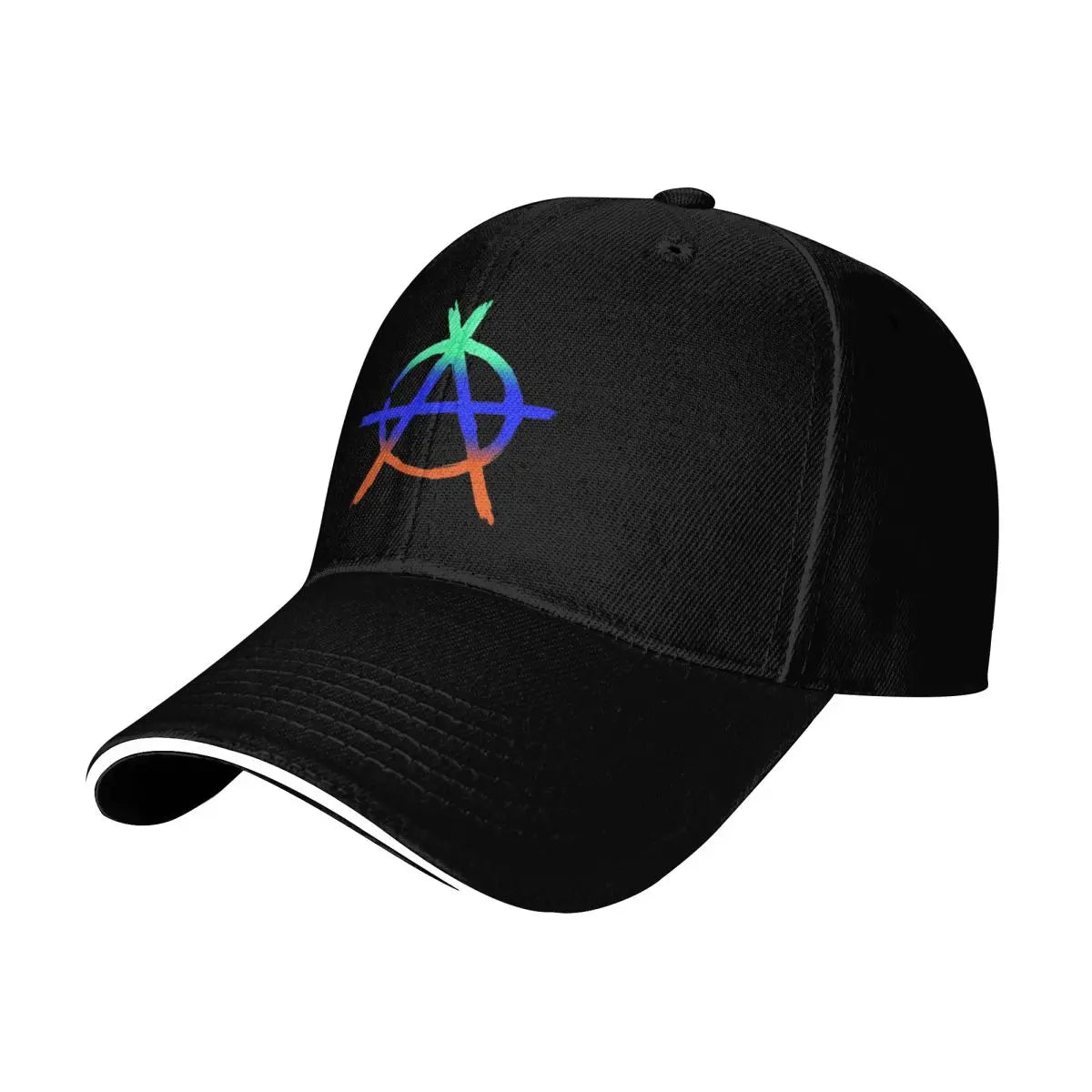 Unisex Baseball Hats Anarchy Logo Outdoor Streetwear Summer Sports Baseball Caps