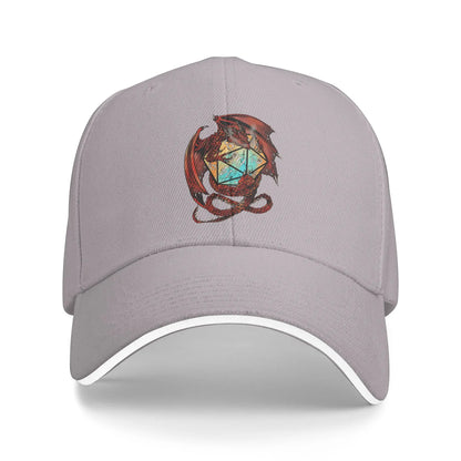 D-Dungeon Dragon DnD Master Kpop Rock Hip Hop Hats For Women Men