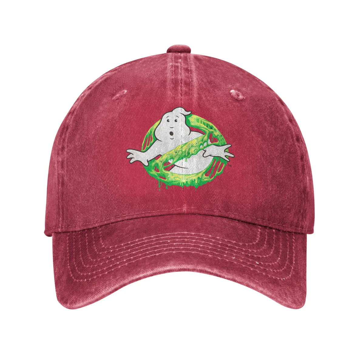 Ghostbusters Slimer Neon Casual Baseball Cap