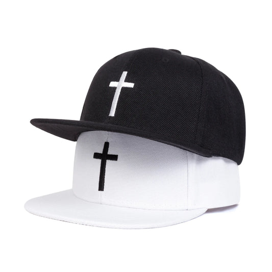 Children Cross Embroidery Baseball Caps