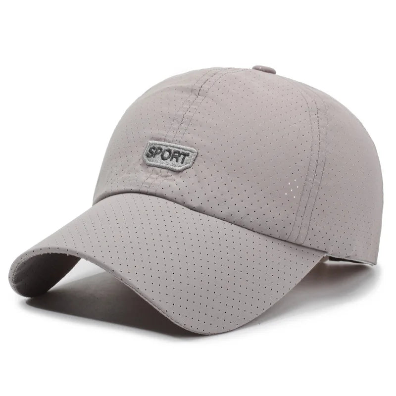 Ultra-Breathable Quick Dry Mesh Baseball Cap For Men & Women
