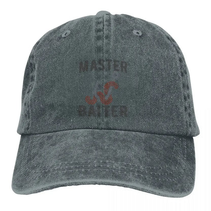 Master Baiter Funny Fisherman Classic Baseball Caps For Men Women