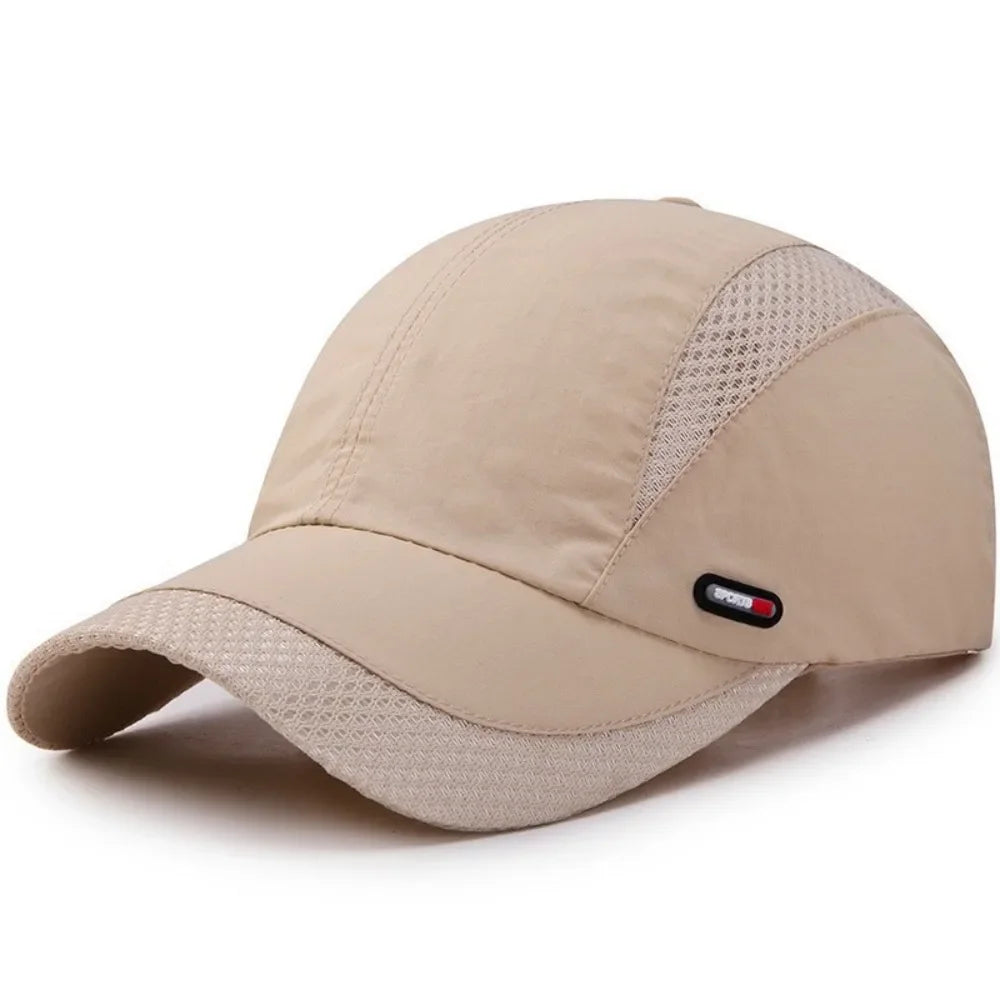 Baseball Cap Moisture-Wicking Unisex Quick-Dry Hat Sun Hat